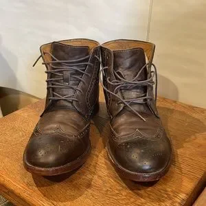 Johnston & Murphy brown leather dress boots size 8 1/2 Johnston & Murphy | Shoes | Johnston Murphy Brown Leather  main image 3